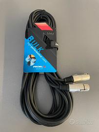 Cavo microfono 10 m Bulk nuovo