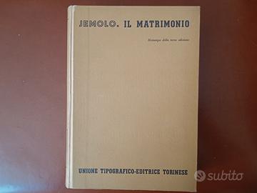 A.C.Jemolo - Il matrimonio