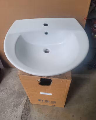 Lavabo NUOVO, marchio CIELO, bianco lucido