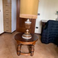 MOBILE ROTONDO IN LEGNO - LAMPADA INCLUSA!