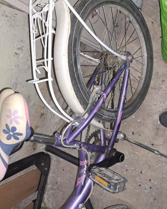 bicicletta  bambina misura 20