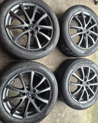 cerchi 17 Mazda cx3 con gomme estive 