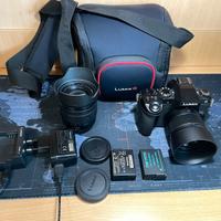 Lumix G85 + 2 Obiettivi (12-60mm e 25mm f1.7)