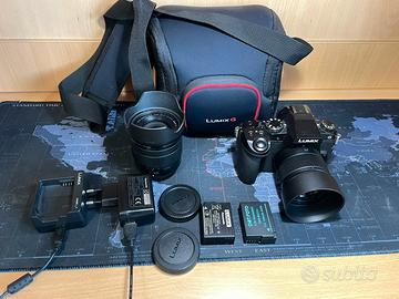 Lumix G85 + 2 Obiettivi (12-60mm e 25mm f1.7)