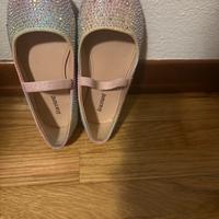 Ballerine glitterate