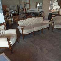 Set divano e poltrone vintage