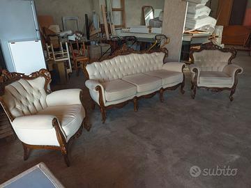 Set divano e poltrone vintage
