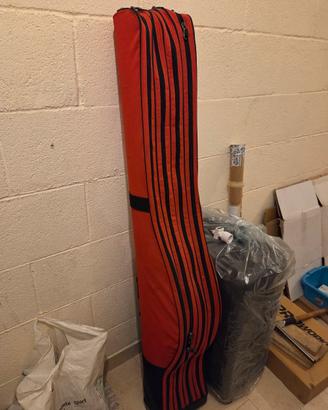 Fodero rigido canne da pesca MILO 4 scomparti 