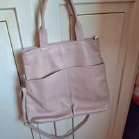 borsa bata rosa cipria