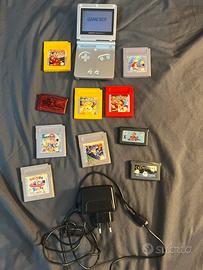 Game Boy advance sp + giochi