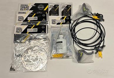 Magura  MT8 SL 4 dischi 160 pastiglie kit spurgo