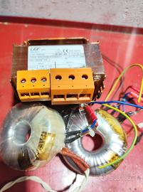  3 trasformatori vari  220 volt a 12