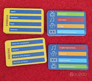 Pictionary gioco di carte in spagnolo