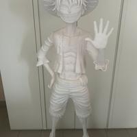 Luffy one piece lifesize scala 1:1