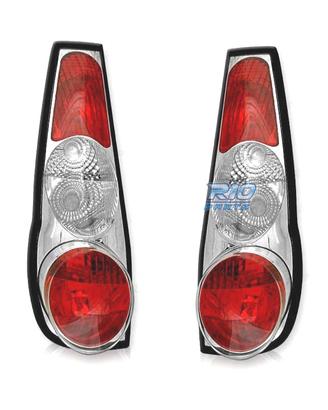 FANALI FIAT PUNTO 93-99 FONDO CROMATO