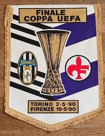JUVENTUS FIORENTINA Gagliardetto 1990 COPPA UEFA