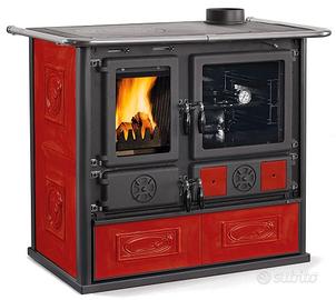 STUFA CUVINA A LEGNA CON FORNO 