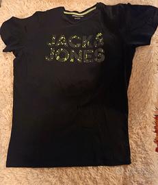 T-shirt Jack & Jones nera – Taglia L