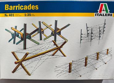 kit ITALERI in scala 1:35 Barricades