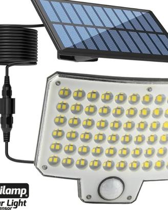 Faretti led esterno solari 2pz
