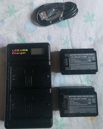 Batteria np-fz100 sony alpha 