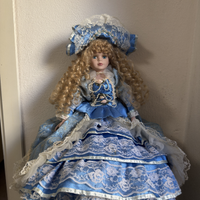 Bambola vintage da collezione 60 cm