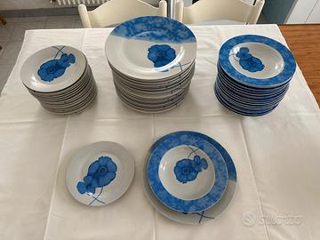 Servizio piatti porcellana Philipe Leviux 54 pezzi