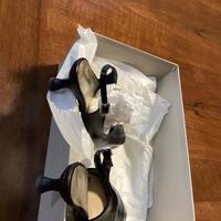 Sandalo BB in pelle nera