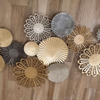 Decorazione da parete in metallo