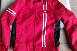 Giacca tecnica moto con protezioni CE