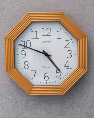 Orologio da muro Lowell ottagonale