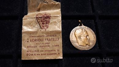 Medaglia Italo Balbo Anniversario Morte 1941 Busta
