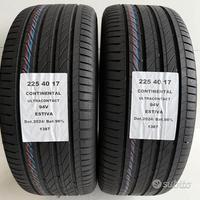 2 gomme 225 40 17 continental a1387