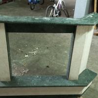 Rivestimento in marmo per termocamino 