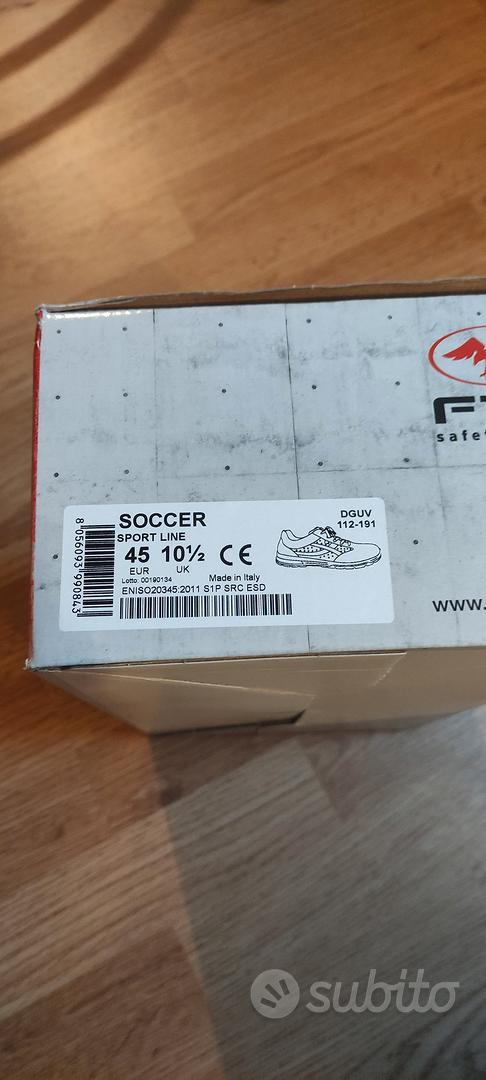 Scarpe Antinfortunistiche Base Soccer S1P SRC