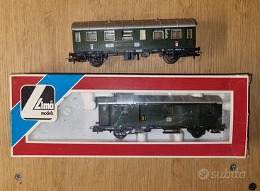 Set di 2 carrozze Lima DB – Epoca III – Scala H0