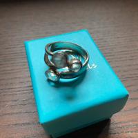 Anello in topazio azzurro