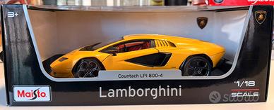 Lamborghini Countach LPI 800-4 1:18 Maisto Gialla