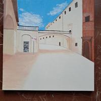 Quadro ad olio su tela 