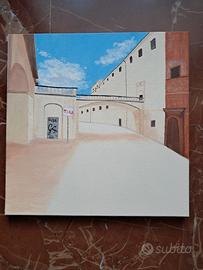 Quadro ad olio su tela 