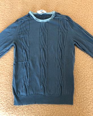 Maglione Grifoni made in italy cotone leggero