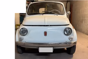 Fiat 500 f 1972 targa nera