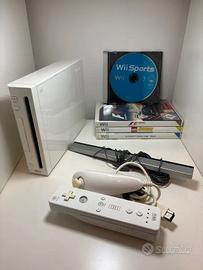Nintendo wii Completa Funzionante + 4 giochi