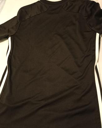 Maglietta Adidas nera ragazzo