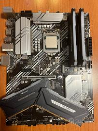 Intel I7 10700k + Asus Prime Z490P +16/32 Ram DDR4