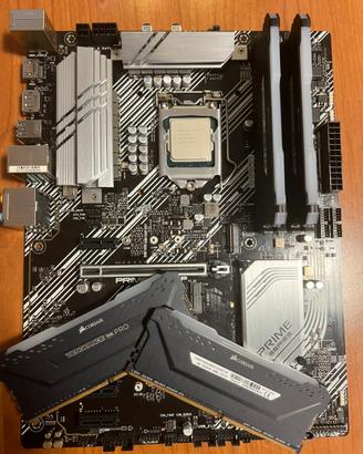 Intel I7 10700k + Asus Prime Z490P +16/32 Ram DDR4