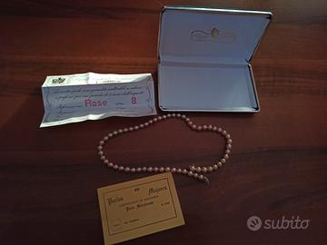 perle rosa di Maiorca con garanzia 