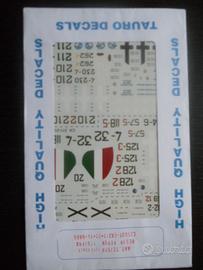 DECALS TAUROMODEL ART. 72-519 REGIA  AERONAUTICA  