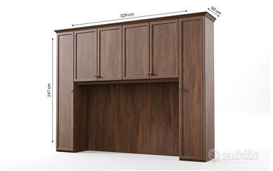 Armadio Ponte 6 ante battenti (1+4+1) Cecilia