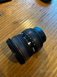 Sigma 10-20mm 1.4-5.6 DC HSM attacco Nikon